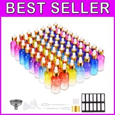 Bottiglie di conservazione per oli essenziali 2 oz Rainbow confezione da 63