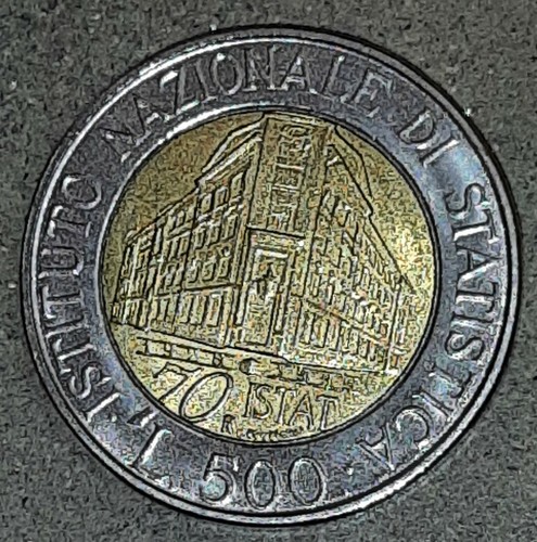 500 lire 1996 bimetallica - lire,