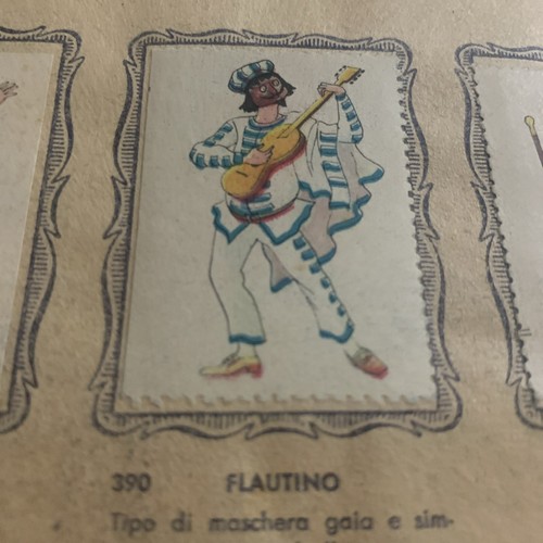 Figurina 390 maschere e - figurina,
