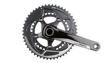 Guarnitura bici corsa compact SRAM Rival 22 172.5 50-34 GXP road bike crankset