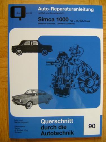 Simca 1000 typ - 1000, gl,