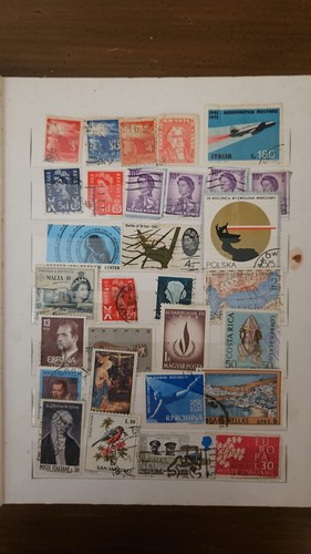 Lotto stock album francobolli - stock,