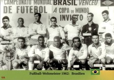 Cartolina calcio formazione