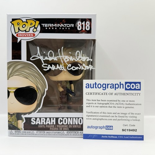 Linda hamilton autograph - hamilton,