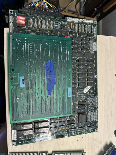 Mortal kombat pcb - kombat,