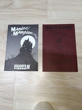 Rare Notice Maniac Mansion IBM