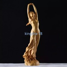 Statua tomba in legno di