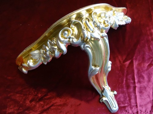 Console barocco oro argento - m,