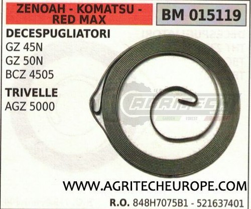 848h7075b1 molla avviamento - 848h7075b1,