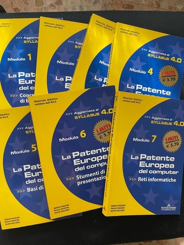 Libri patente europea - *7,