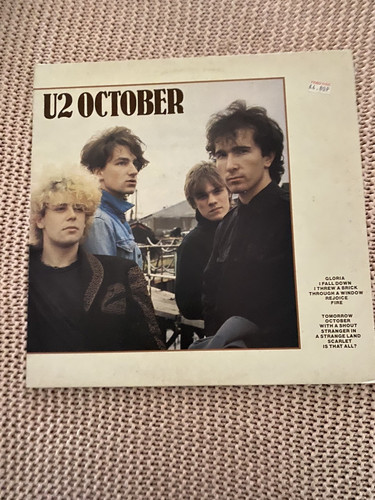 October vinyl first - u2-october, 12"