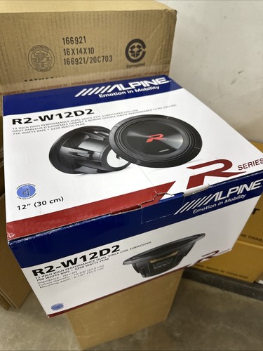 Alpine w12d2 inch 750w - r2-w12d2,
