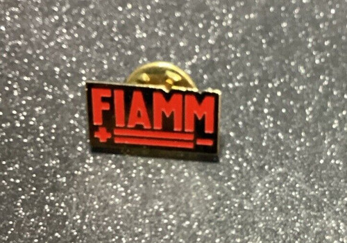 Vintage enamel fiamm car - fiamm,