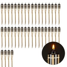 40 TORCIE FIACCOLE AD OLIO DA