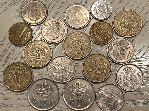 Spagna vecchia moneta peseta