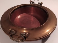 Braciere Scaldino in ottone e