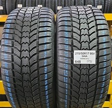 2x GOMME 215/50 R17 95V M+S SAVA ESKIMO HP2 TERMICHE INVERNALI USATE 90% RESIDUO
