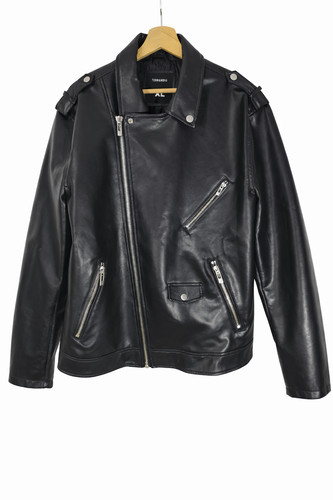 Giacca biker terranova - biker, nera