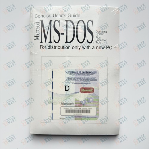 Microsoft dos v6 - -, ms-dos