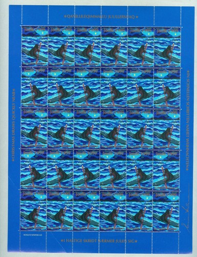 Groenlandia foglio mnh - groenlandia.,