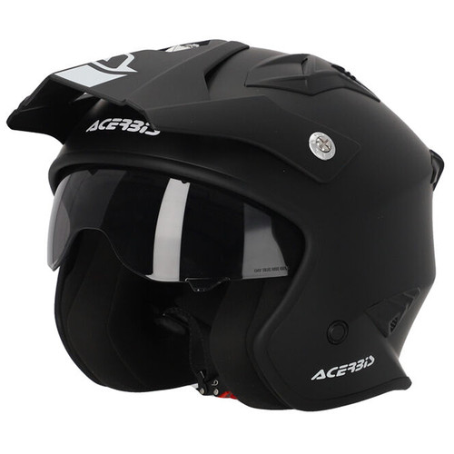 Casco jet aria nero - casco,