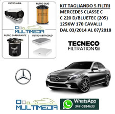 TAGLIANDO 5 FILTRI TECNECO PER