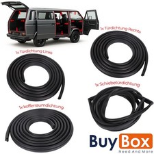 Kit 4 guarnizioni porta + portellone + porta scorrevole per VW Transporter T3 (79-92)