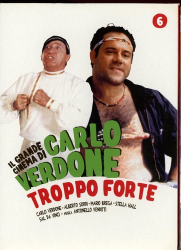 Troppo forte carlo verdone - troppo, dvd