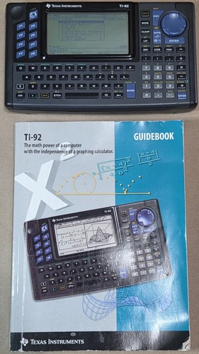 Texas instruments 92 - texas, ti-92