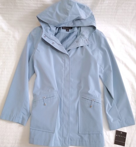 Giacca blu con - , cappuccio