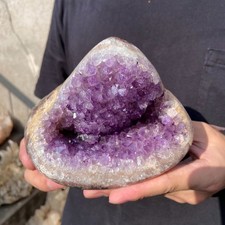 Ametista naturale a grappolo