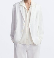 ZARA BLAZER TUTA 100% LINO