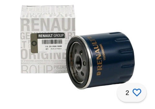 Filtro olio 152089599r - ,