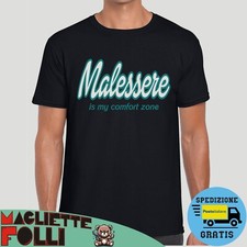 Malessere t shirt uomo