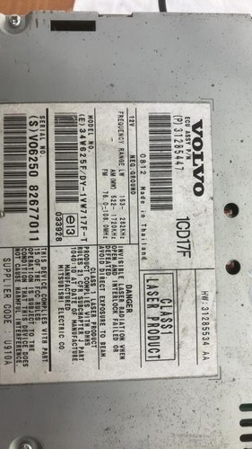 Autoradio originale volvo 50 - volvo, v
