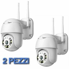 2X TELECAMERA IP CAM PTZ WIFI