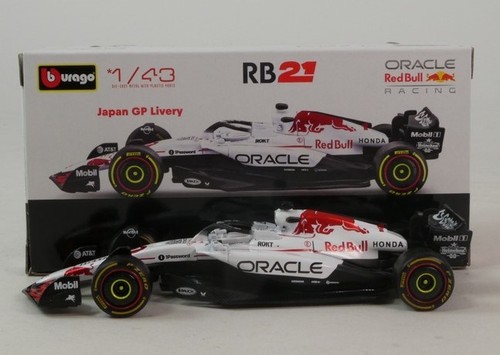 Burago red bull rb21 1 - red,