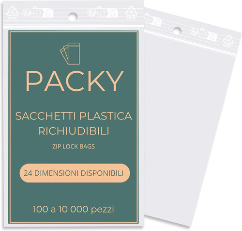 Bustine trasparenti - -,