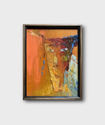 Dipinto olio astratto icona