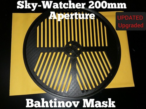 Aggiornato maschera bahtinov - maschera,