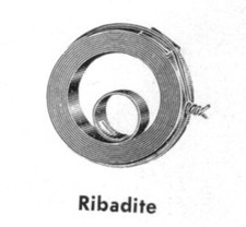 4,10x0,14x380 Clock Mainspring Ressort Muelle Zugfeder Molla Sveglia LOOPING 50