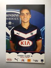 Cappellini TIAGO ILORI-Girondins Bordeaux 14/15-U23 Portogallo-Ex-Sport-Lettura-AK