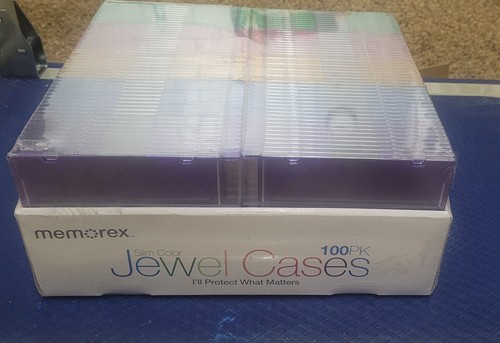Memorex jewel cases confezione - jewel,