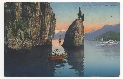 Lago como presso - di, bellagio