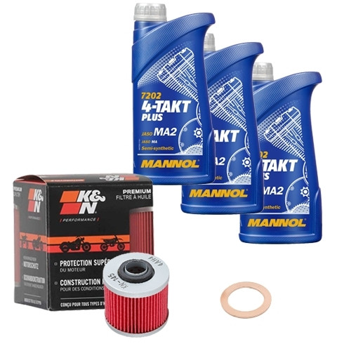 Kit filtro olio - k&n, mannol