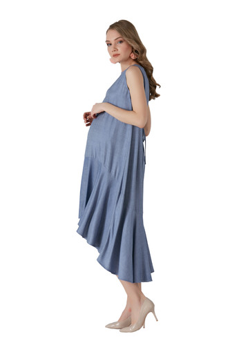 Abito premaman denim abito