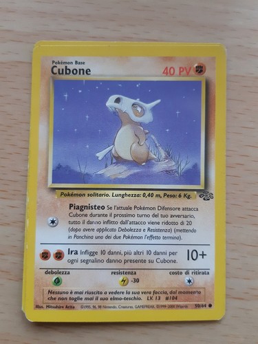 Cubone carta pokémon - 1,
