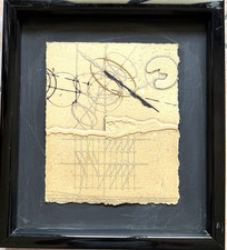 Walter Valentini – incisione originale all'acquaforte e bulino, con cornice