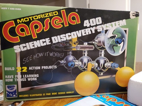 Capsela 400 science discovery - capsela,