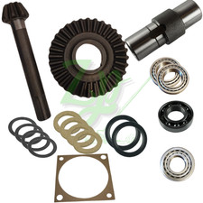 KIT RIPARO FRESA COPPIA CONICA INFERIORE ALBERO CUSCINETTI PASBO G14 DENTI 9 32